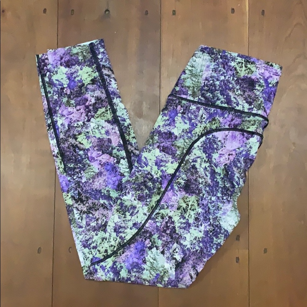 Lululemon fast and free 23” leggings size 6
